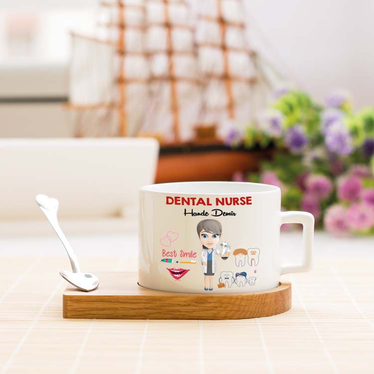 Dental Nurse Stantlı Fincan