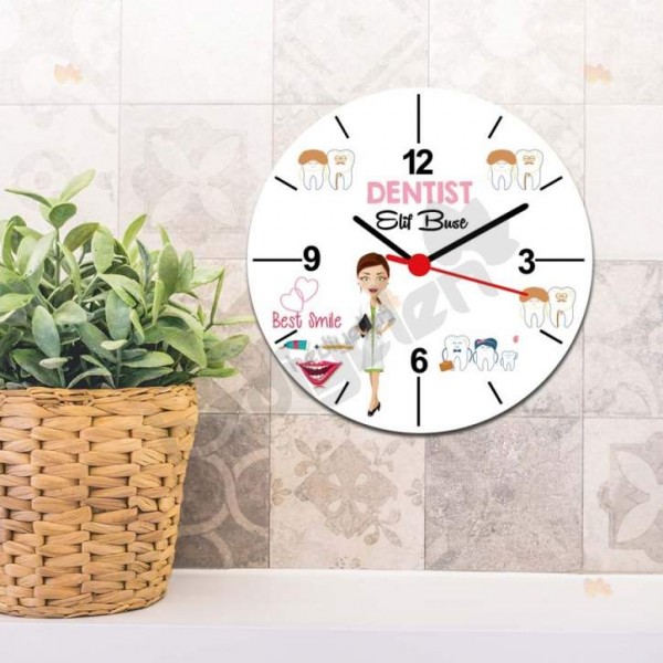 Dentist Duvar Saati