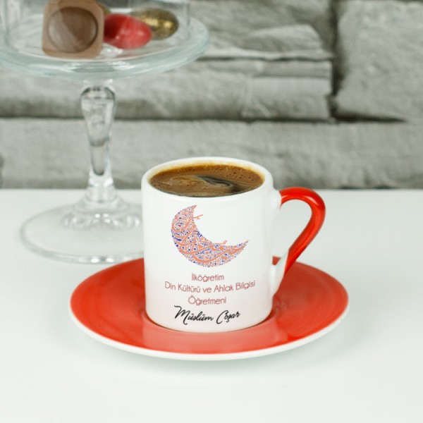 Din Kültürü ve Ahlak Bilgisi Öğretmenine Hediye Kahve Fincanı