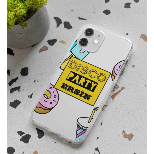 Disco Party Yazılı Telefon Kılıfı (Sadece iPhone Modelleri)