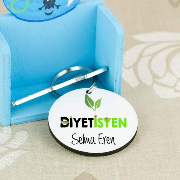 Diyetisyen Anahtarlık 004