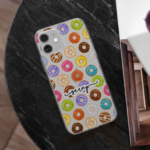 Donut Tasarımlı Telefon Kılıfı (Sadece iPhone Modelleri)