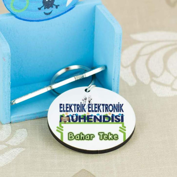 Elektrik Elektronik Mühendisi Yeşil Tasarım Anahtarlık