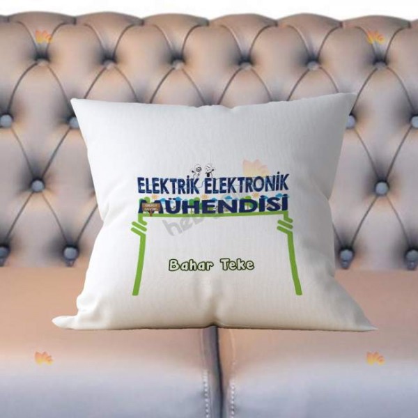 Elektrik Elektronik Mühendisi Yeşil Tasarım Yastık