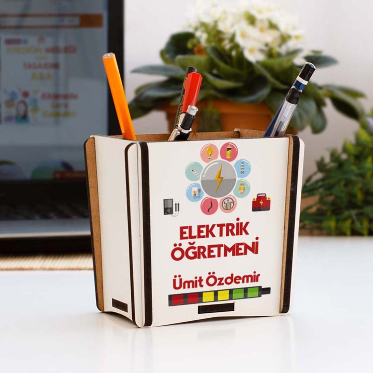 Elektrik Öğretmenine Hediye Kalemlik