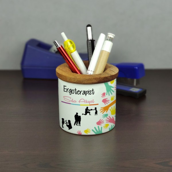 Ergoterapist Seramik Kalemlik