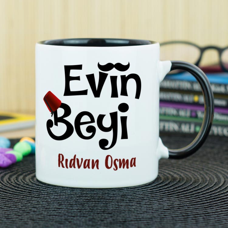 Evin Beyi Kupa Bardak - Siyah