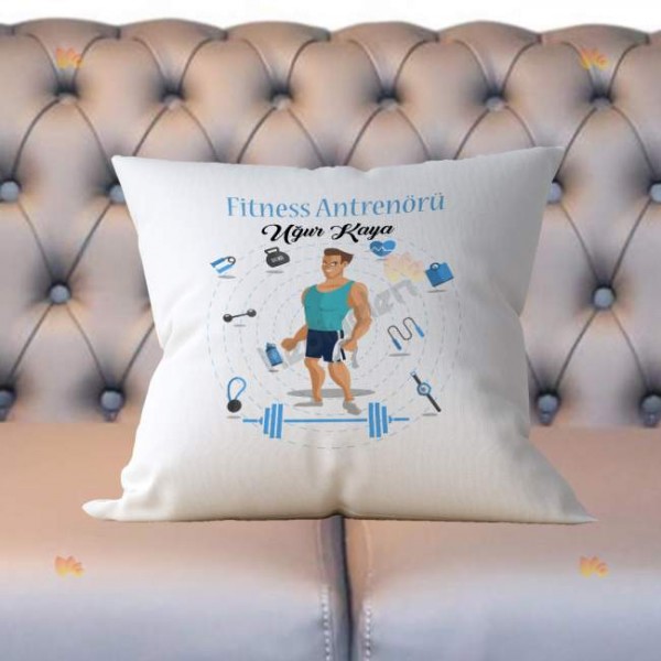 Fitness Antrenörü Yastık