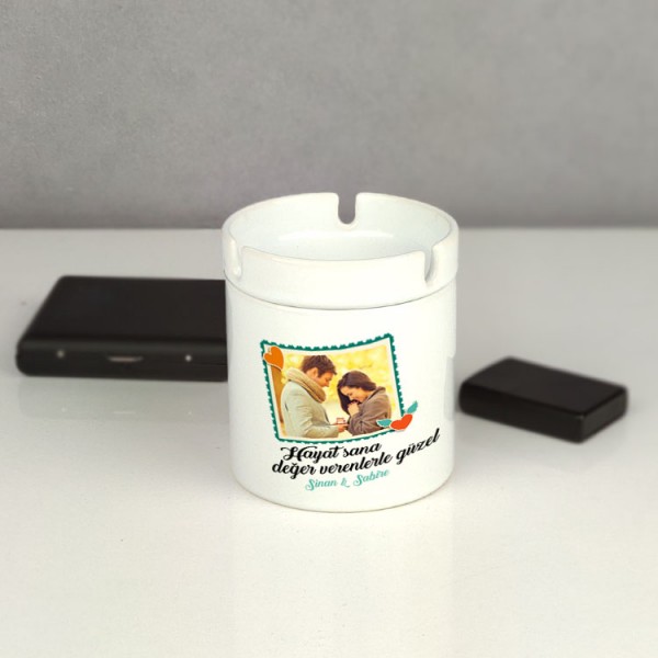 Fotoğraf Baskılı Küllük