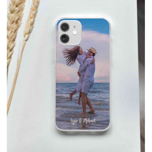 Fotoğraflı İsimli Telefon Kılıfı (Sadece iPhone Modelleri)