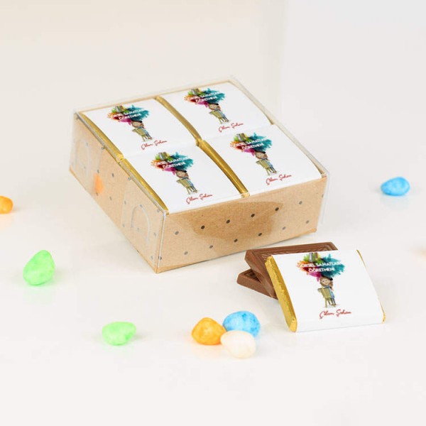 Görsel Sanatlar Öğretmeni Hediye Çikolata