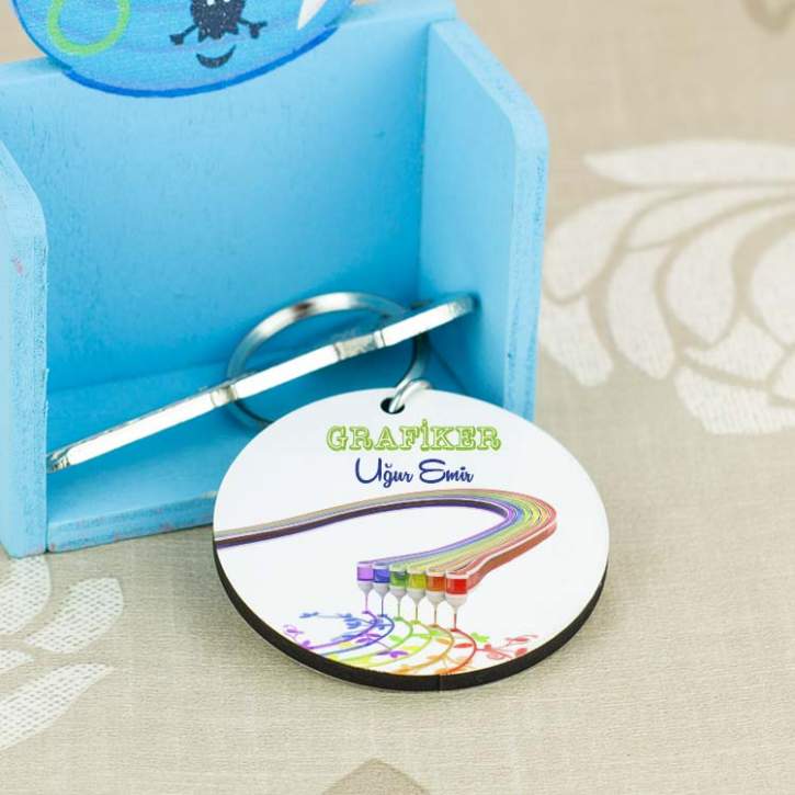 Grafiker Anahtarlık 001 Grafiker Anahtarlık 001