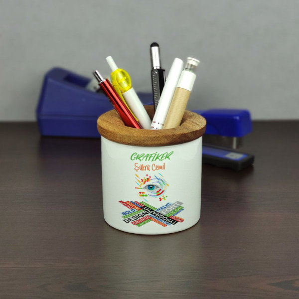 Grafiker Seramik Kalemlik 002