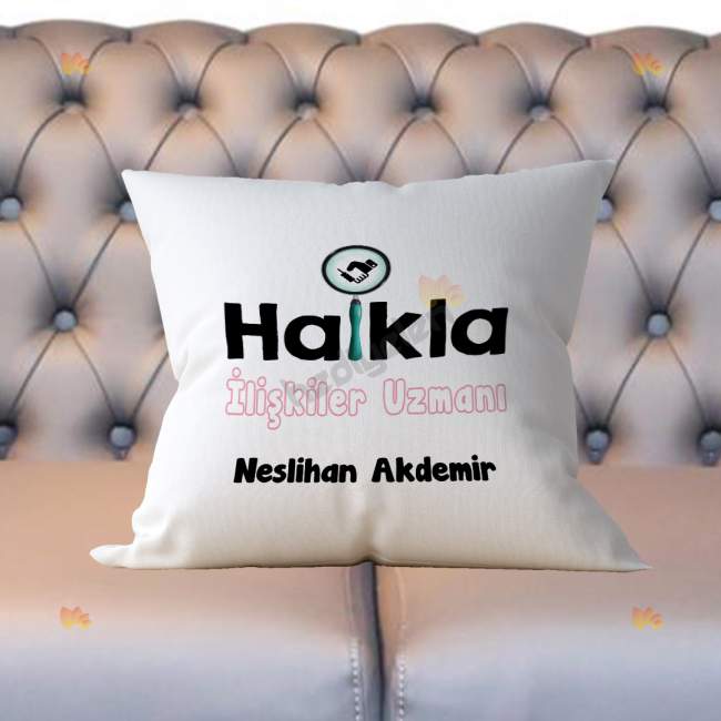 Halkla İlişkiler Uzmanı Yastık