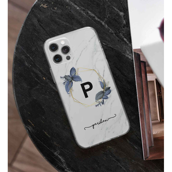 Harf ve İsim Tasarımlı Telefon Kılıfı (Sadece iPhone Modelleri)