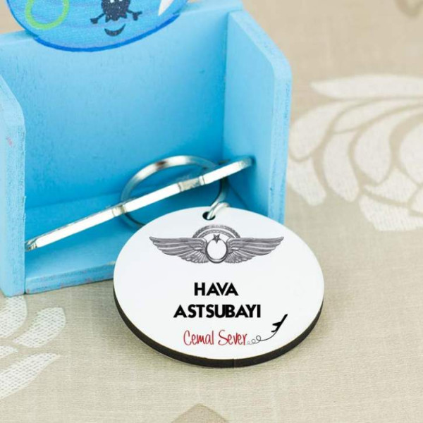 Hava Astsubayı Anahtarlık