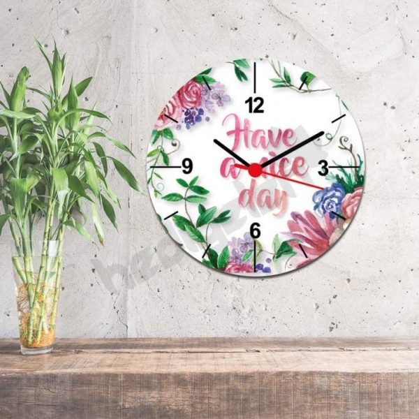 Have A Nice Day Duvar Saati