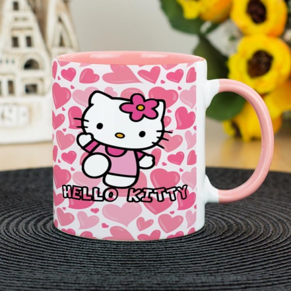 Hello Kitty Kupa Bardak - Pembe