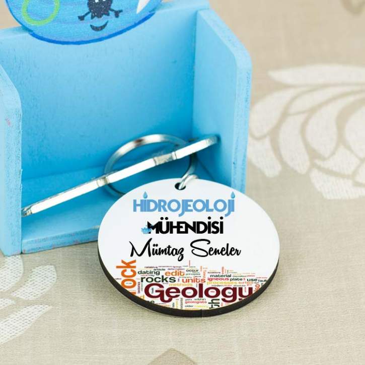 Hidrojeoloji Mühendisi Anahtarlık Hidrojeoloji Mühendisi Anahtarlık