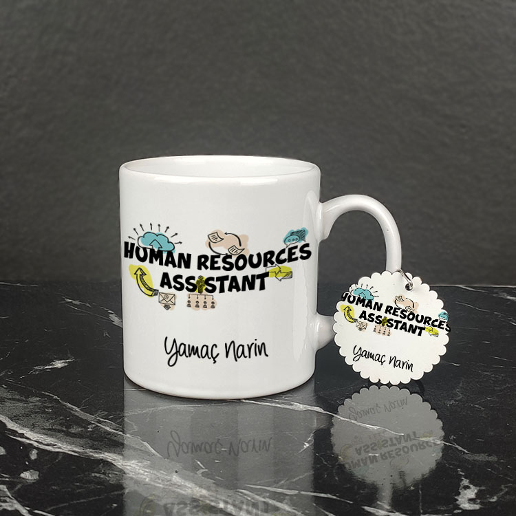 Human Resources Assistant Kupa Bardak ve Anahtarlık Set Human Resources Assistant Kupa Bardak ve Anahtarlık Set
