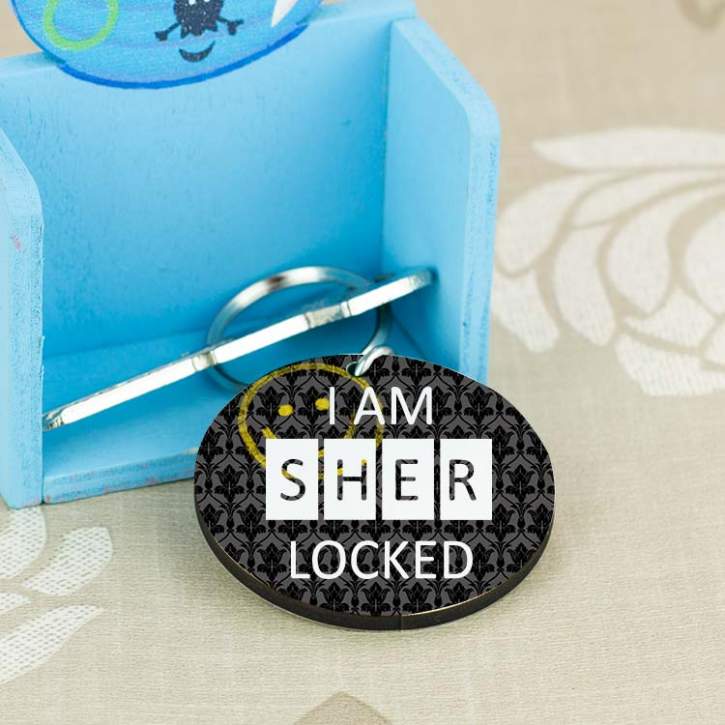 I Am Sherlocked Anahtarlık I Am Sherlocked Anahtarlık