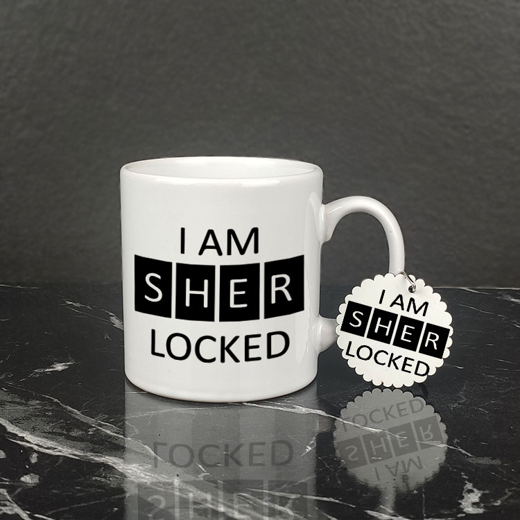 I Am Sherlocked Kupa Bardak ve Anahtarlık Set 001