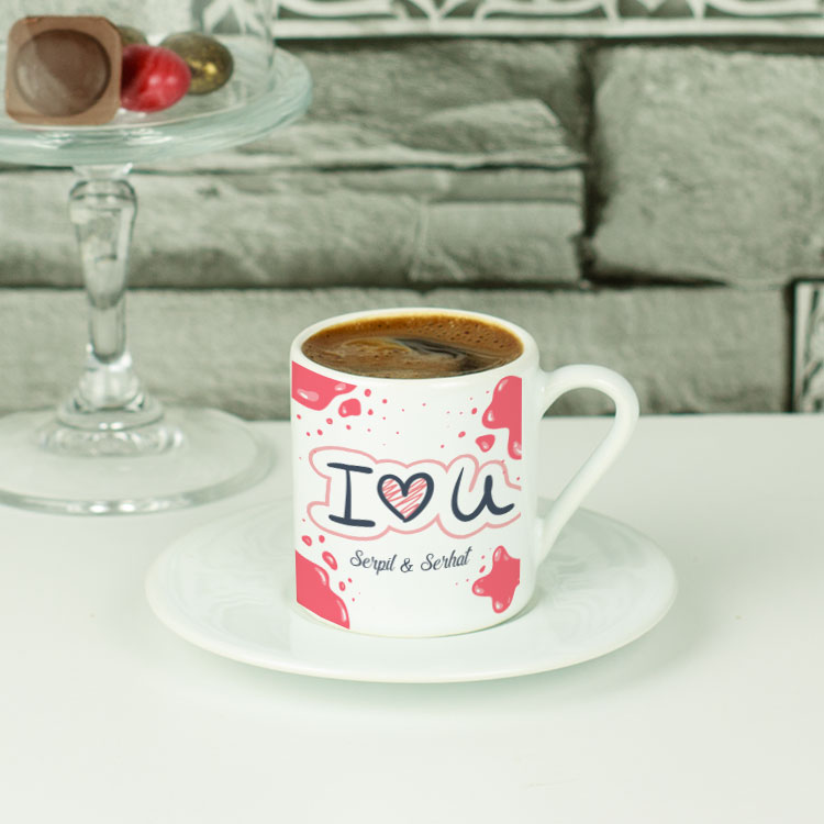 I Love You Kahve Fincanı
