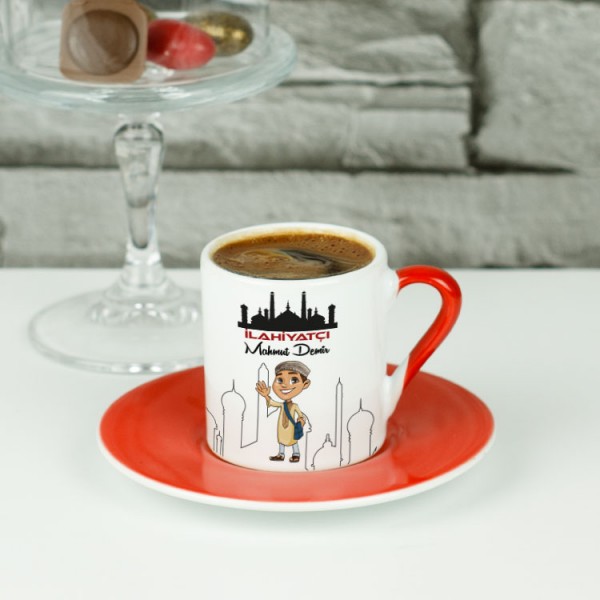 İlahiyatçı Camii Tasarım Kahve Fincanı