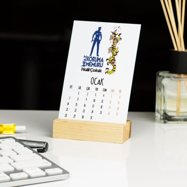 İnfaz Koruma Memuru Daltonlar Masa Takvimi