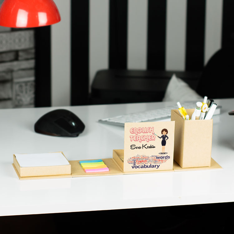 İngilizce Öğretmeni Masaüstü Organizer İngilizce Öğretmeni Masaüstü Organizer