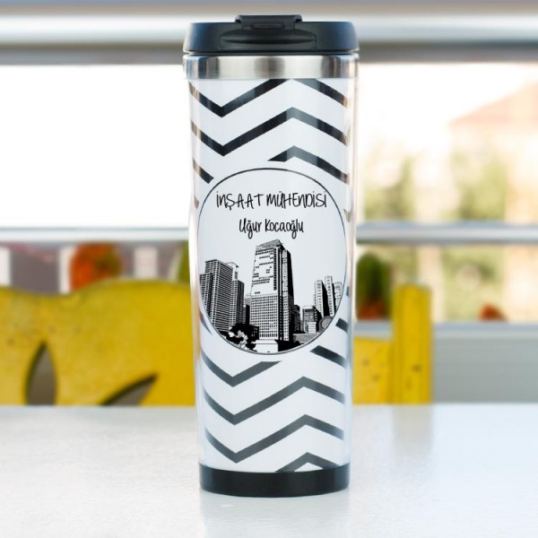 İnşaat Mühendisi Bina Tasarım Termos 001