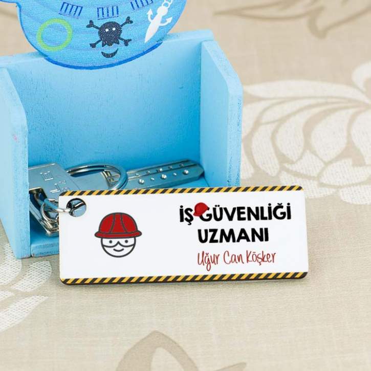 İş Güvenliği Uzmanı Anahtarlık 002 İş Güvenliği Uzmanı Anahtarlık 002