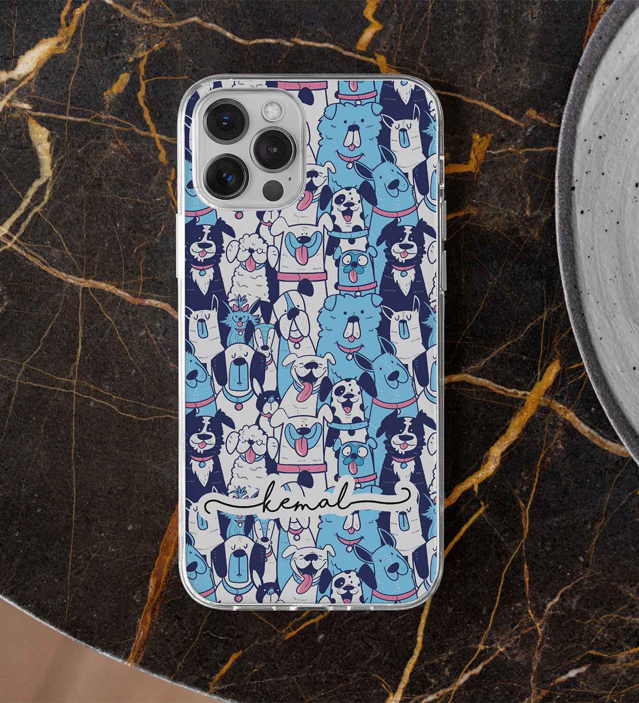 İsme Özel Sevimli Köpekler Telefon Kılıfı (Sadece iPhone Modelleri) İsme Özel Sevimli Köpekler Telefon Kılıfı (Sadece iPhone Modelleri)