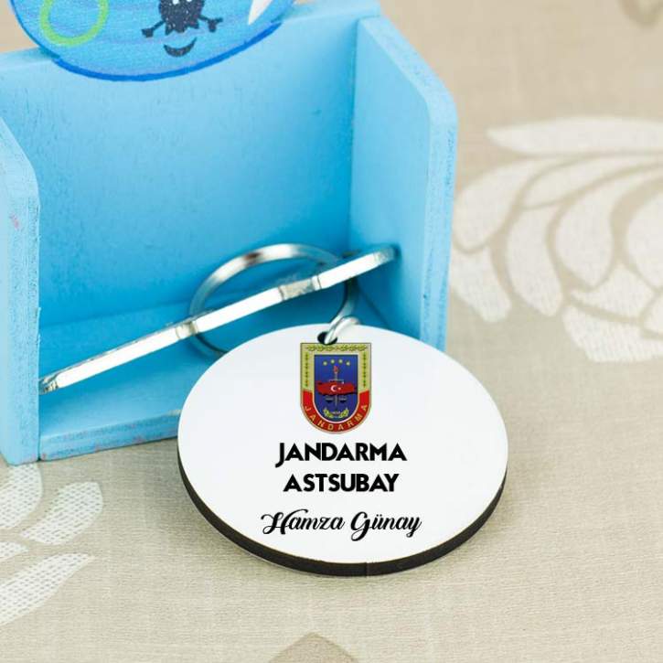 Jandarma Astsubay Anahtarlık Jandarma Astsubay Anahtarlık