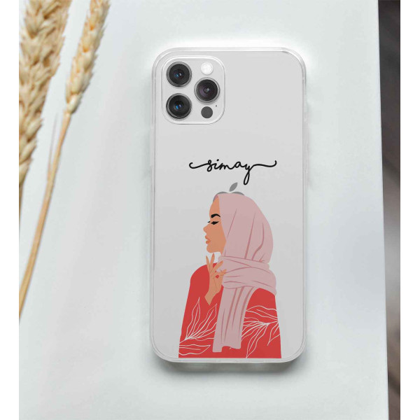 Kadın Figürlü İsimli Telefon Kılıfı (Sadece iPhone Modelleri)