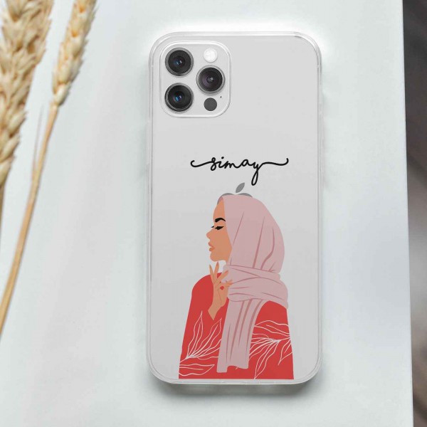 Kadın Figürlü İsimli Telefon Kılıfı (Sadece iPhone Modelleri)