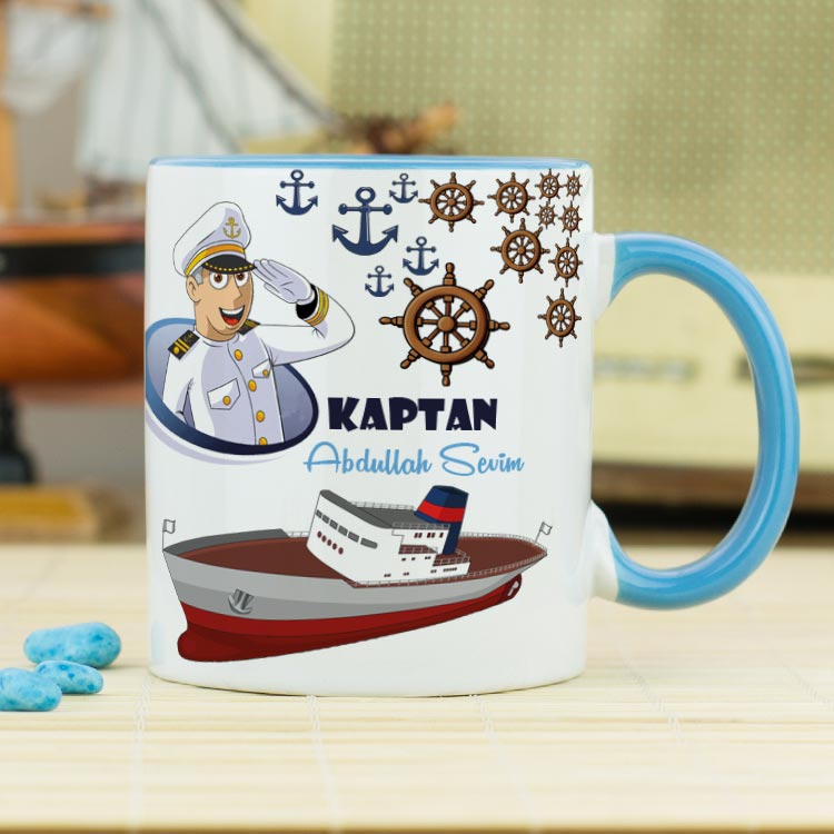 Kaptan Kupa Bardak - Mavi