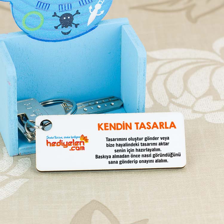Kendin Tasarla Anahtarlık Kendin Tasarla Anahtarlık