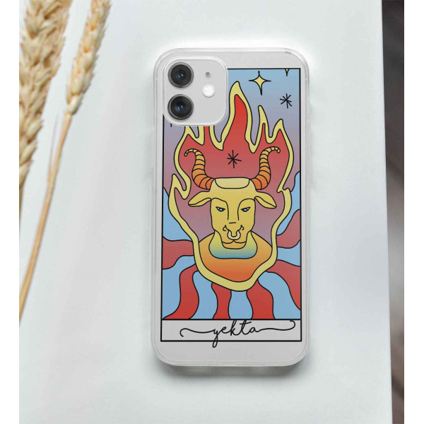 Kişiye Özel Boğa Burcu Telefon Kılıfı (Sadece iPhone Modelleri)