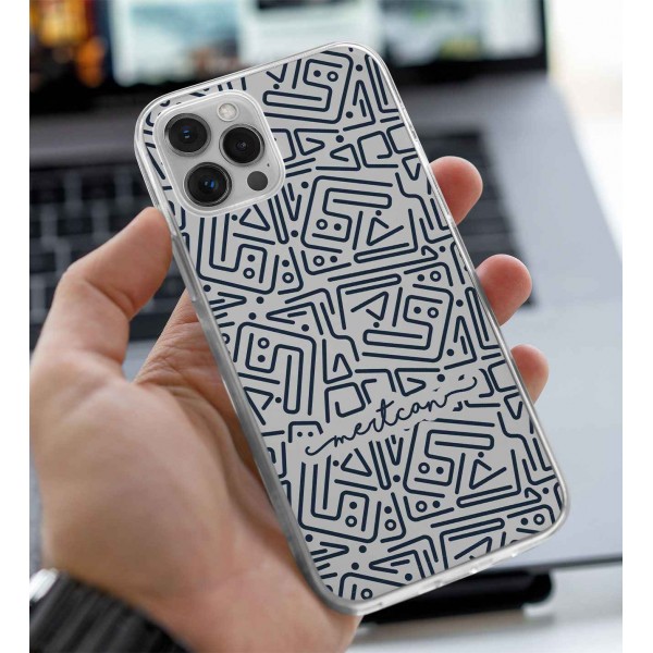 Kişiye Özel Çizgiler Telefon Kılıfı (Sadece iPhone Modelleri)