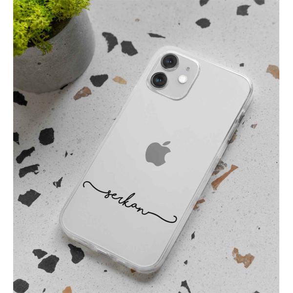 Kişiye Özel Şeffaf Telefon Kılıfı (Sadece iPhone Modelleri)