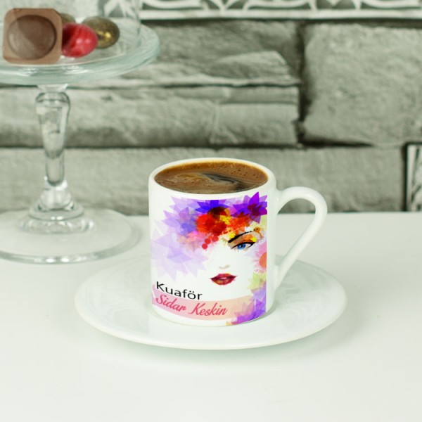 Kuaför Kahve Fincanı