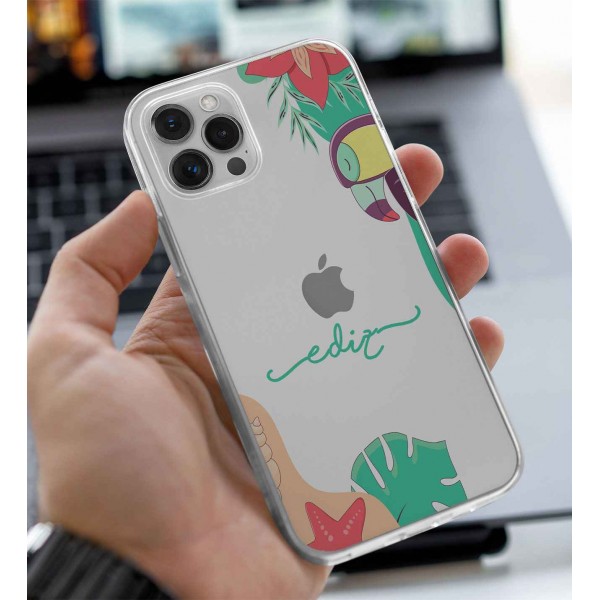 Kuş Tasarımlı Telefon Kılıfı (Sadece iPhone Modelleri)