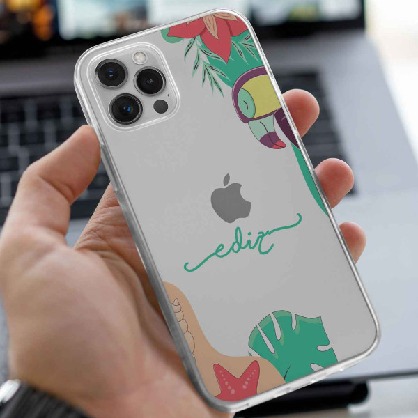 Kuş Tasarımlı Telefon Kılıfı (Sadece iPhone Modelleri)