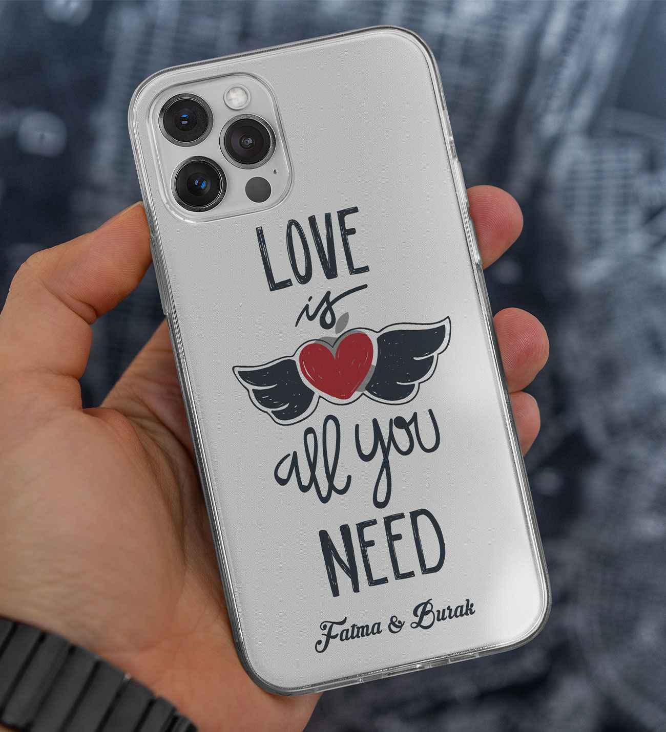 Love İs All You Need Telefon Kılıfı (Sadece iPhone Modelleri)
