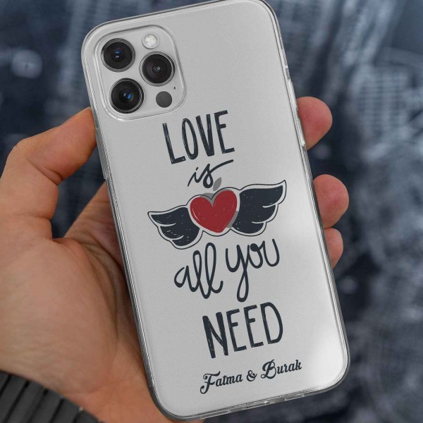 Love İs All You Need Telefon Kılıfı (Sadece iPhone Modelleri)
