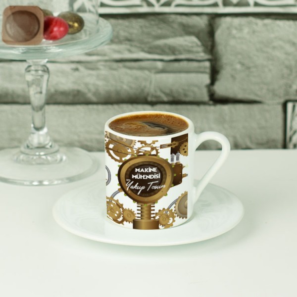 Makine Mühendisi Çark Tasarım Kahve Fincanı