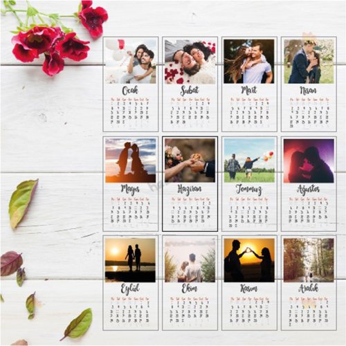 Masa Takvimi Fotoğraf Baskılı Masa Takvimi Fotoğraf Baskılı
