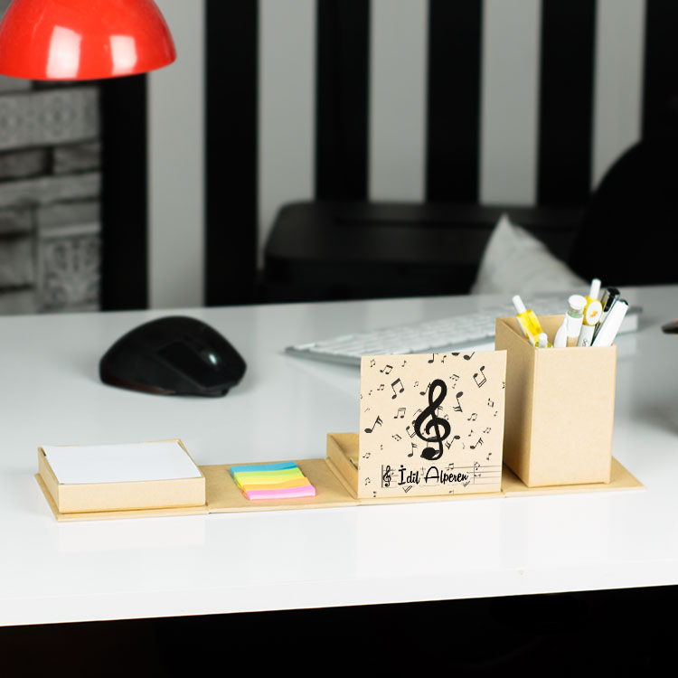 Müzik Öğretmenine Hediye Masaüstü Organizer Müzik Öğretmenine Hediye Masaüstü Organizer
