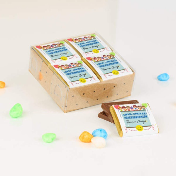 Okul Öncesi Öğretmenine Hediye Çikolata